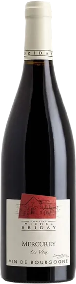 photo du vin Mercurey les Vaux Rouge 2023 Domaine Michel Briday