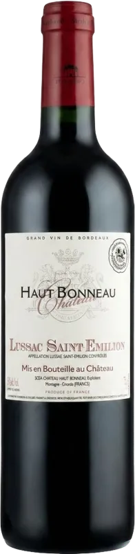 photo du vin Château Haut-Bonneau Lussac-Saint-Emilion Rouge 2024