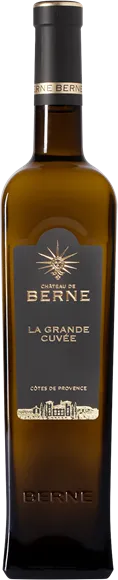 capture du vin Côtes de Provence la Grande Cuvée Blanc 2022 Château de Berne