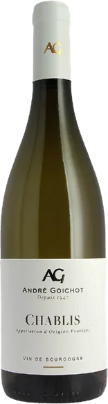 illustration du vin Chablis Blanc 2024 André Goichot