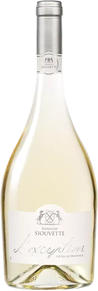 photo du vin Côtes de Provence Exception Blanc 2024 Domaine Siouvette