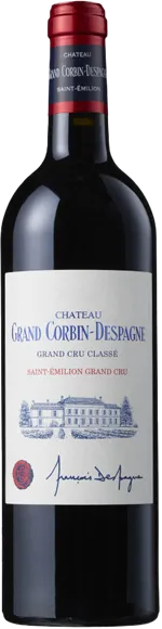 image du vin Château Grand Corbin-Despagne Saint-Emilion Grand Cru Rouge 2022