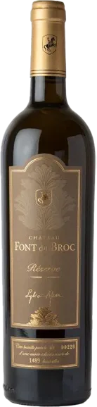 image du vin Côtes de Provence Réserve Blanc 2020 Château Font du Broc