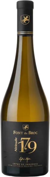 photo du vin Côtes de Provence Altitude Blanc 2024 Château Font du Broc