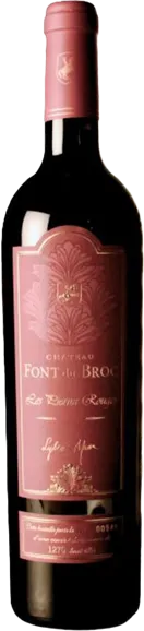 image du vin Côtes de Provence les Pierres Rouges 2018 Château Font du Broc