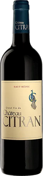 vue du vin Château Citran Haut-Médoc Moulins de Citran Rouge 2012