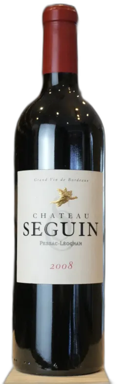 photo du vin Pessac Leognan 2008 Gerard Seguin