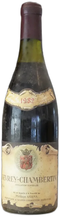 image du vin Gevrey Chambertin 1982 Philippe Livera