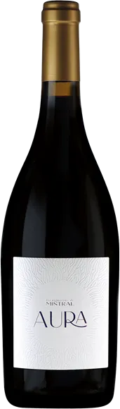 vue du vin Coteaux d’Aix-en-Provence Aura Rouge 2022 les Vignerons de Mistral