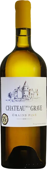 photo du vin Côtes de Bourg Grains Fins Blanc 2025 Château de la Grave
