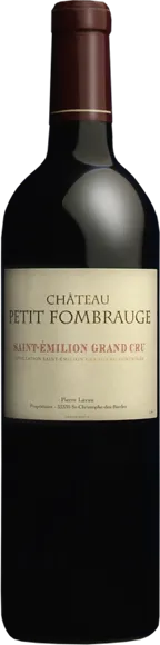 photo du vin Château Petit Fombrauge Saint-Emilion Grand Cru Rouge 2014
