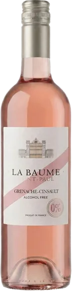 photo du vin Grenache Cinsault Sans Alcool Rosé Sensation la Baume