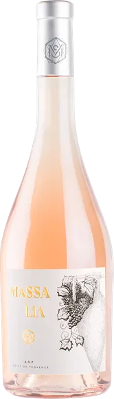 photo du vin Côtes de Provence massa_lia Rosé 2024 les Vignobles Massa