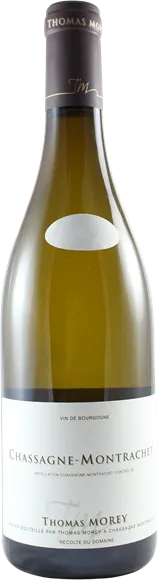 vue du vin Chassagne-Montrachet Blanc 2023 Domaine Thomas Morey
