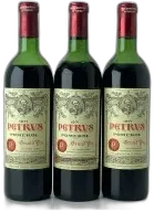 vue du vin Petrus Pomerol 1971