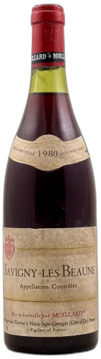 photo du vin Moillard Savigny les Beaune 1980
