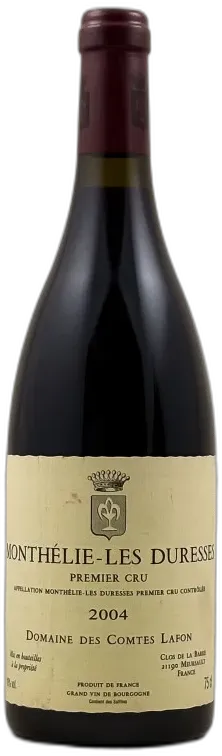 photo du vin Comtes Lafon Monthélie 1er Cru "les Duresses" 2004