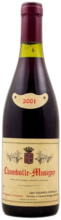 photo du vin Léni Volpato-Costaille Chambolle Musigny 2001