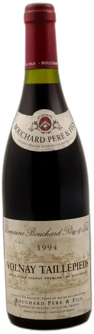 photo du vin Bouchard Père & Fils Beaune 1er Cru "Grèves Vignes de l'Enfant Jésus" 1987