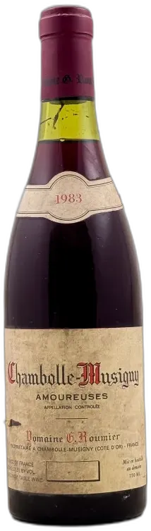 photo du vin Georges Roumier Chambolle Musigny 1er Cru "Amoureuses" 1983