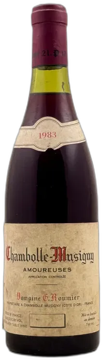 photo du vin Georges Roumier Chambolle Musigny 1er Cru "Amoureuses" 1983