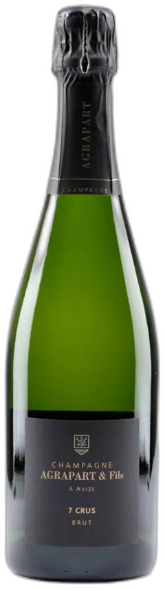 vue du vin Extra Brut Blanc de Blancs "les 7 Crus" Agrapart & Fils