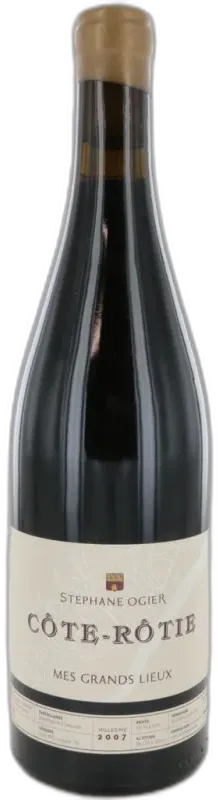 photo du vin Côte-Rôtie Mes Grands Lieux 2007 Stéphane Ogier