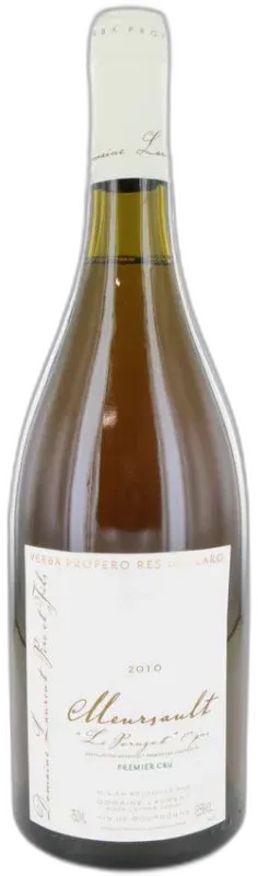 photo du vin Meursault 1er Cru les Poruzots 2010 Dominique Laurent