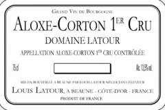 photos du vin Aloxe Corton 1er Cru 2017 Domaine Louis Latour