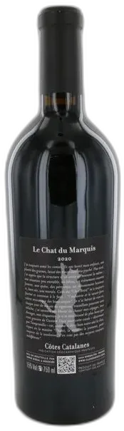 photo du vin le Chat du Marquis 2020 Domaine du Clos des Fées