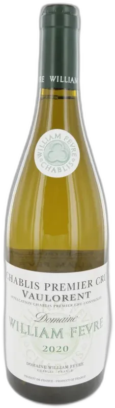 illustration du vin Chablis 1er Cru Vaulorent 2020 William Fevre