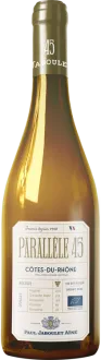 image du vin Paul Jaboulet "Parallele 45" Côtes du Rhône Blanc Bio