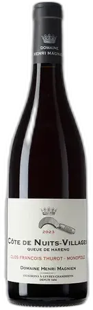 illustration du vin Domaine Henri Magnien Clos François Thurot