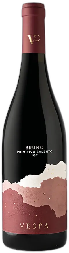 aperçu du vin Salento Primitivo Igt il Bruno Dei Vespa Vespa Vignaioli Per Passione 2024