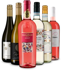 illustration du vin Vins Blancs et Rosés Italiens Primés