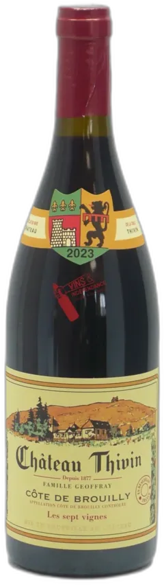 image du vin Château Thivin les Sept Vignes