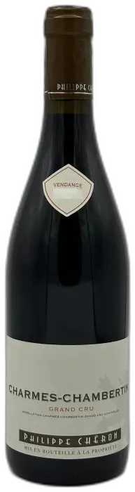 vue du vin Charmes Chambertin Grand Cru 2023 Domaine Philippe Chéron
