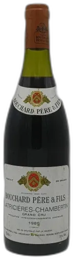 aperçu du vin Latricières Chambertin Grand Cru 1986 Bouchard Père & Fils