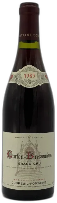 photo du vin Corton Bressandes Grand Cru 1985 Domaine Dubreuil Fontaine