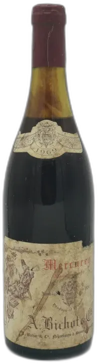 image du vin Mercurey Rouge 1969 Albert Bichot