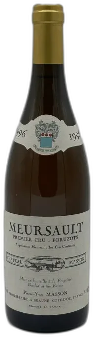 image du vin Meursault 1er Cru Poruzots 1996 Château Masson