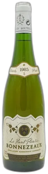 photo du vin Bonnezeaux 1985 le Haut Fleuri Petit Bonnezeaux