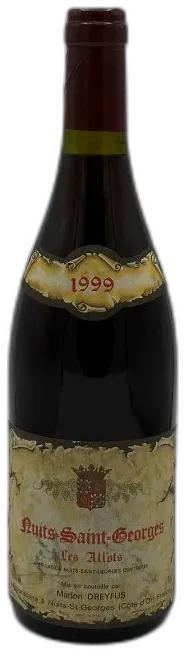photo du vin Nuits Saint Georges 1er Cru 1999 les Allots Marion Dreyfus