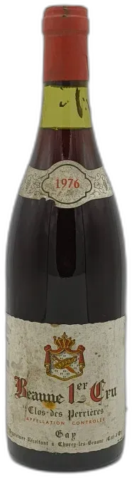 photo du vin Beaune 1er Cru Clos des Perrières 1976 Domaine Gay