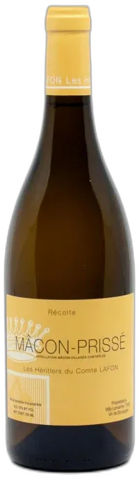 photo du vin Heritiers du Comte Lafon Mâcon Prisse 2022