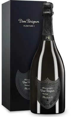 photo du vin Champagne Dom Pérignon Plénitude 2 Brut 2008 Dans Son Emballage Cadeau