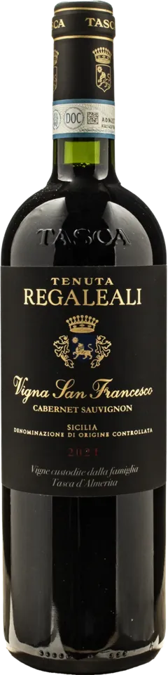photo du vin Tenuta Regaleali Vigna San Francesco Cabernet Sauvignon