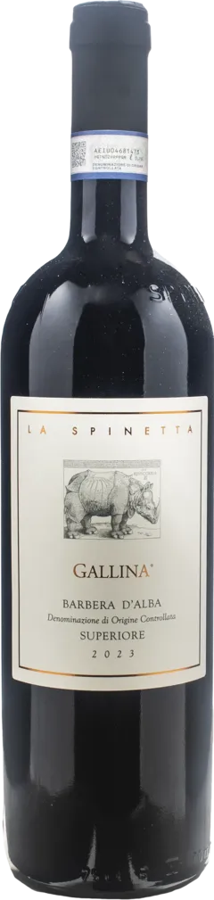 photos du vin Barbera d’Alba Doc Gallina la Spinetta 2022