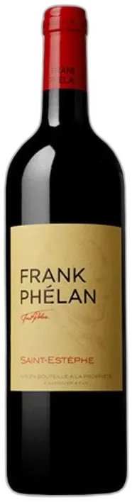 image du vin Frank Phélan 2022 Saint-Estephe Vin Rouge de Bordeaux