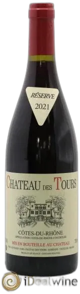photo du vin Côtes-du-Rhône Château des Tours Emmanuel Reynaud